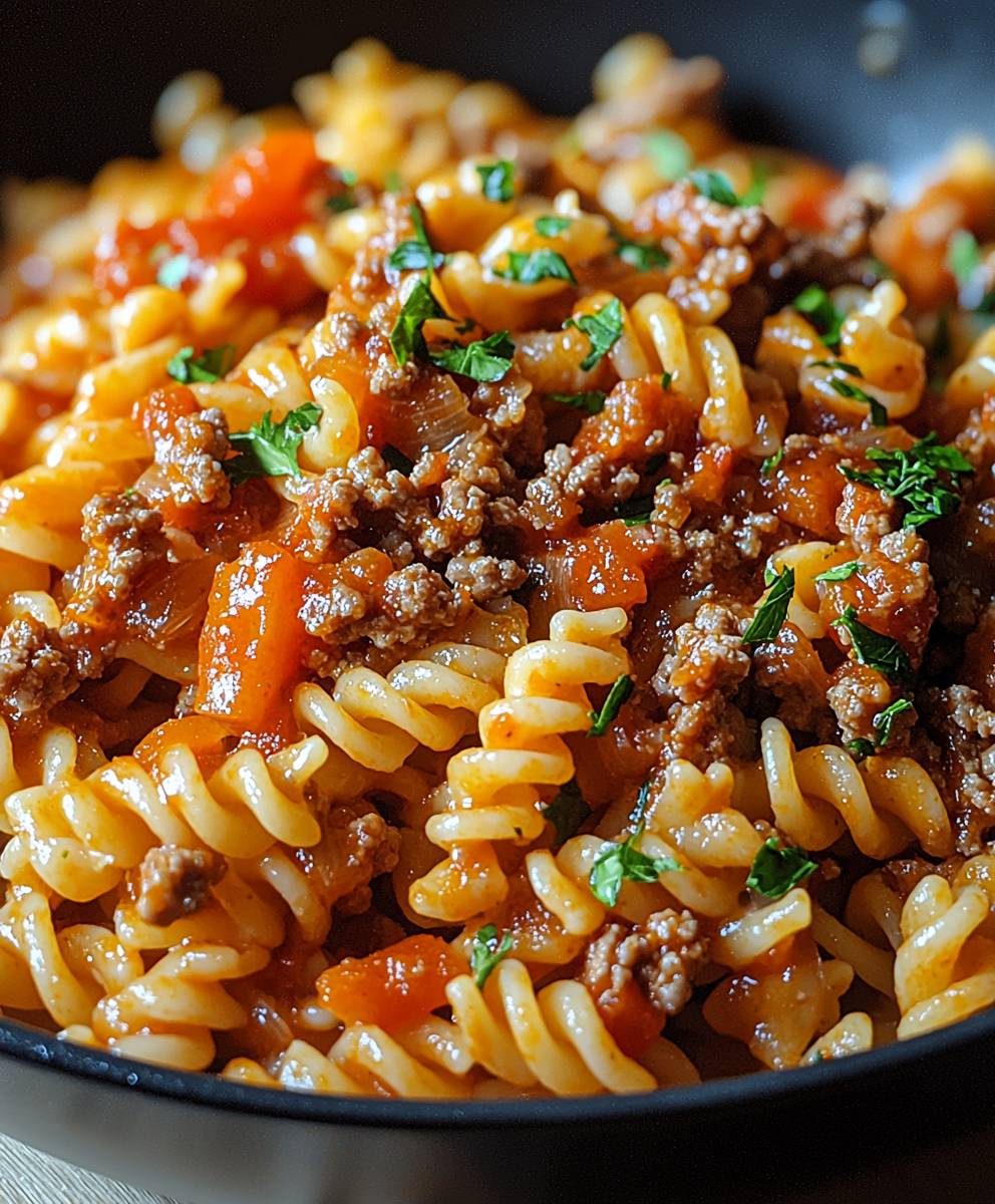 One Pot Pasta Hackfleisch