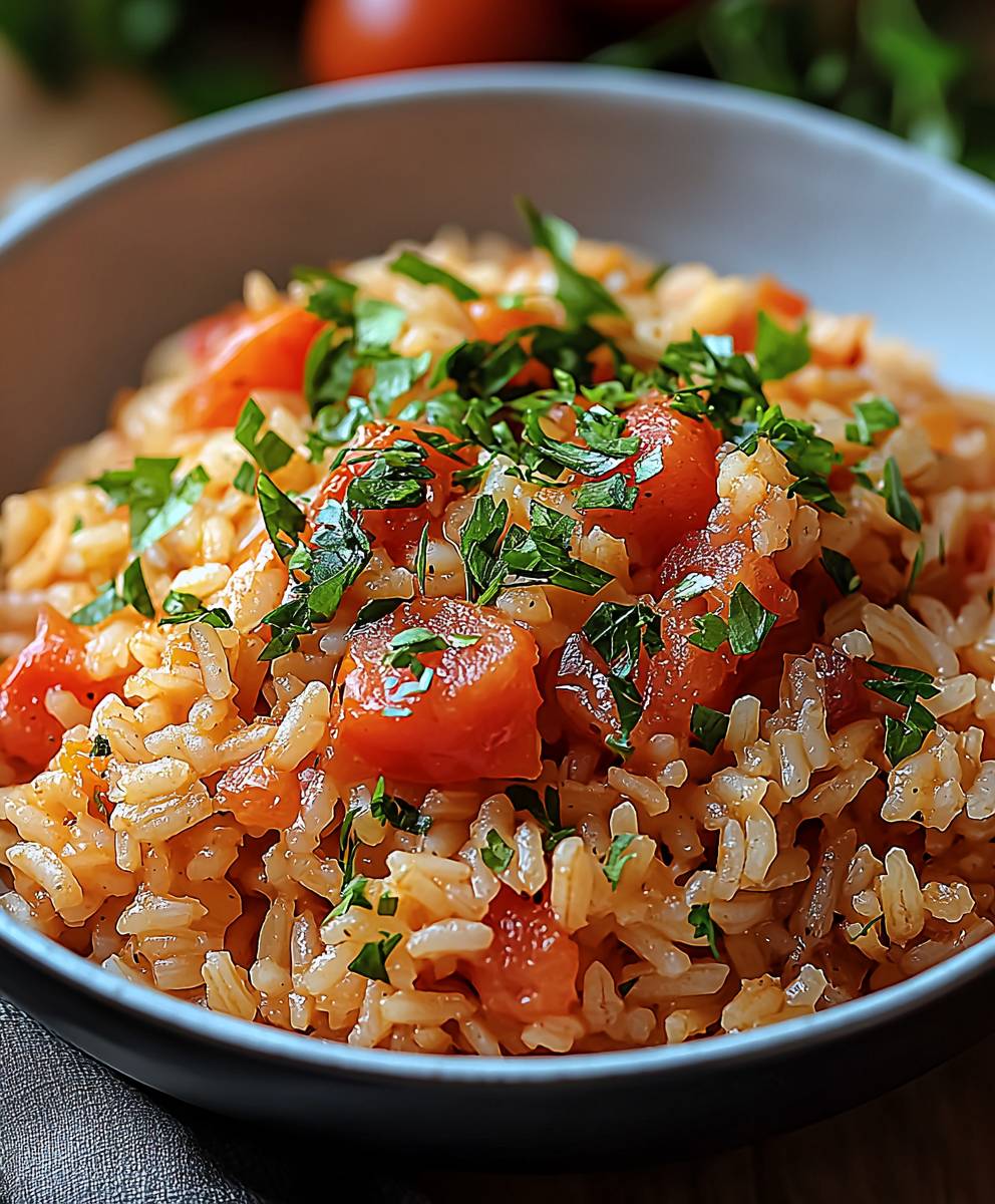 Griechischer Tomatenreis