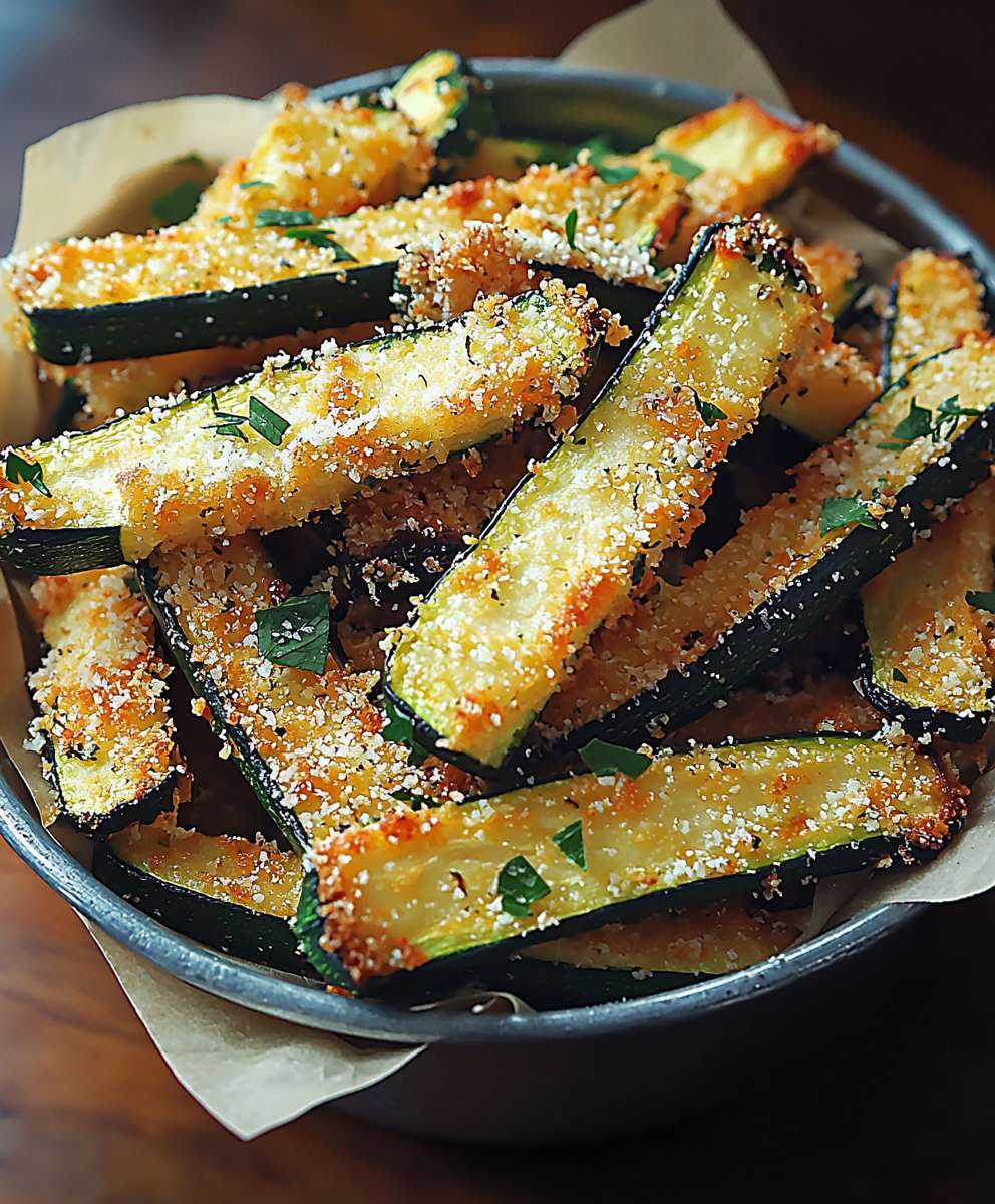 Parmesan Zucchini Pommes