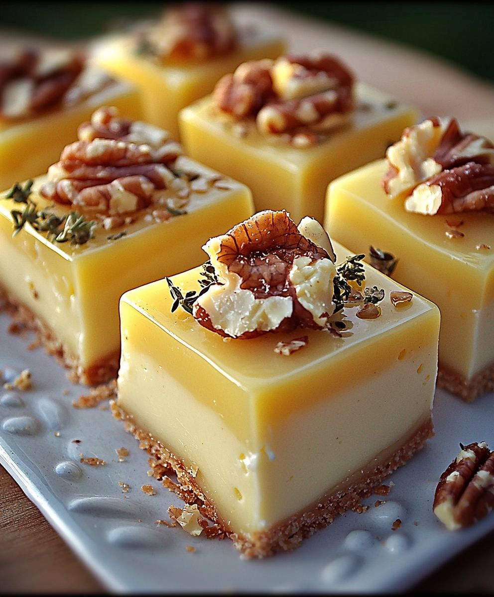 Käsepralinen mit Brie Nüssen