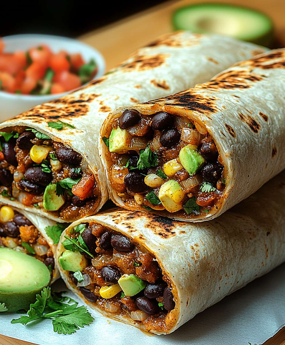 Vegane Burritos zubereiten