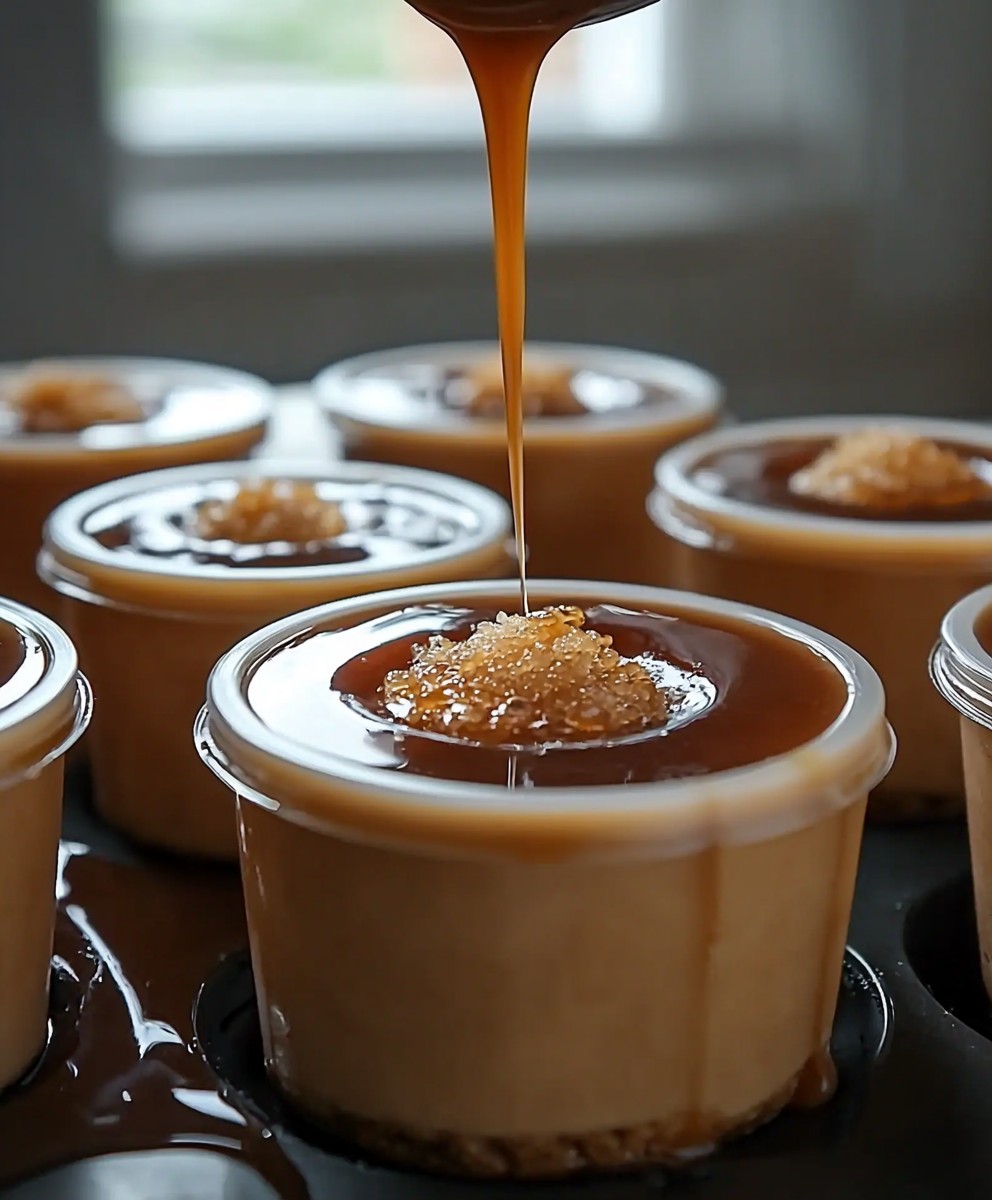 Karamellcreme im Topf