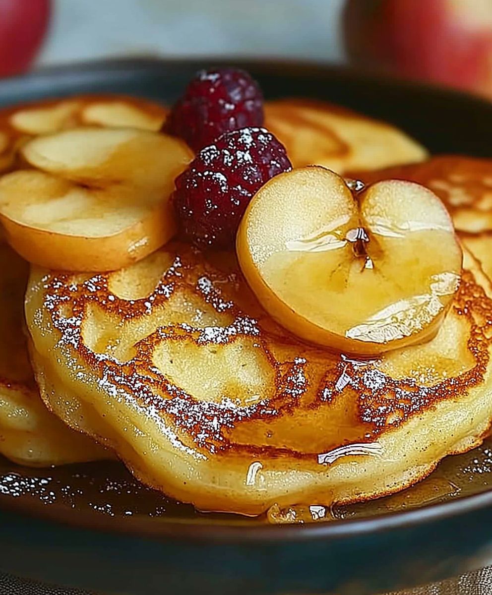 Apfelpfannkuchen einfach backen