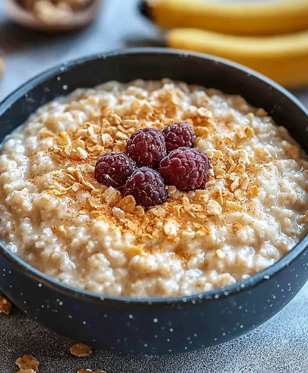Cremiges Porridge zubereiten