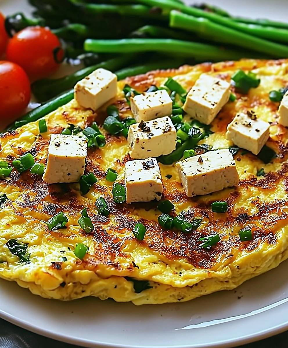 Veganes Tofu Omelett herzhaft