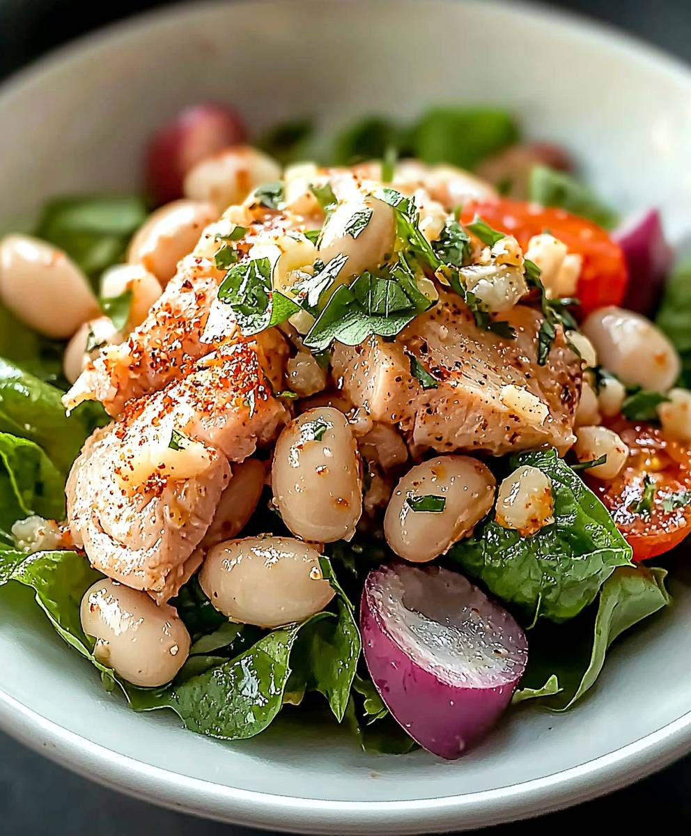 Thunfisch Weißbohnen Salat