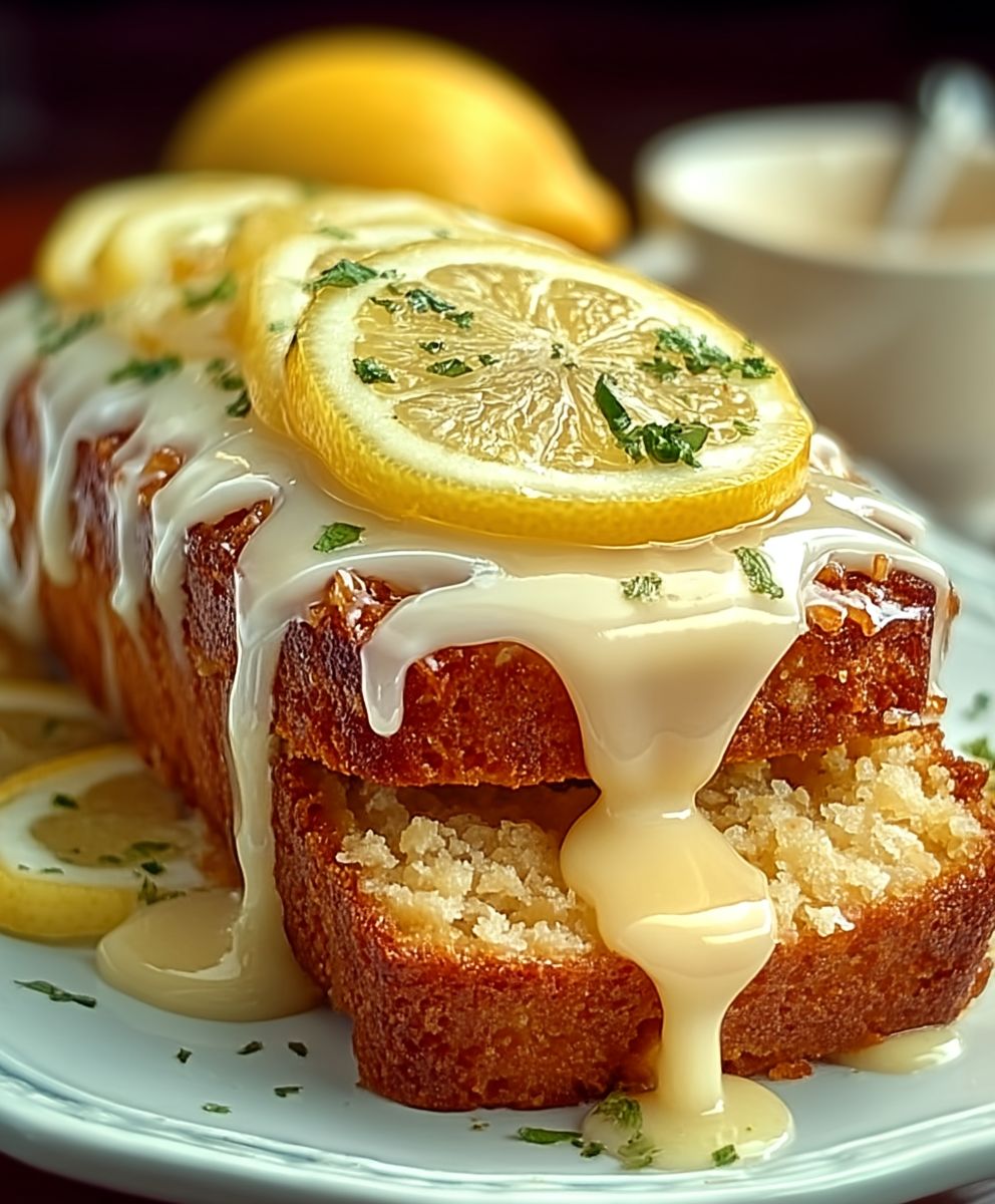 Zitronen Haferkuchen backen