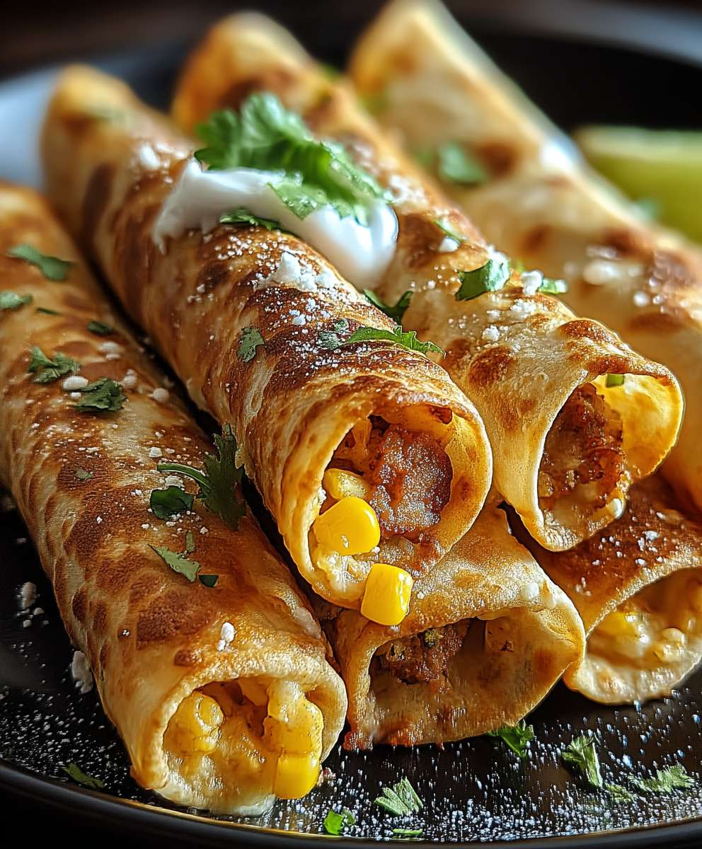 Breakfast Taquitos Ofen