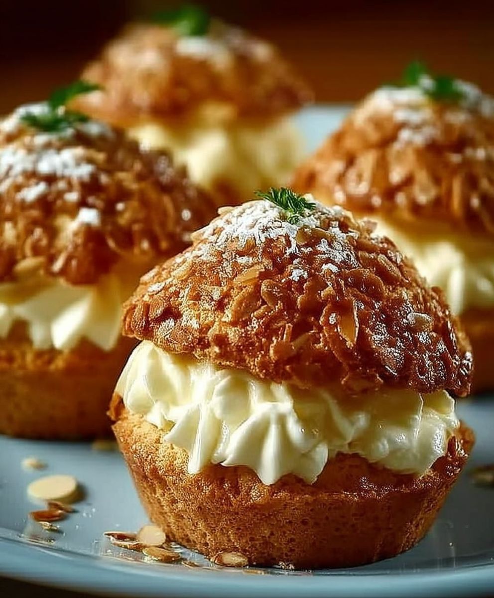 Bienenstich Muffins backen