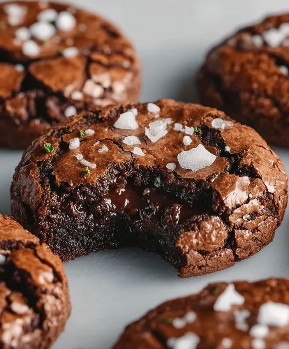 Fudgy Brookies backen