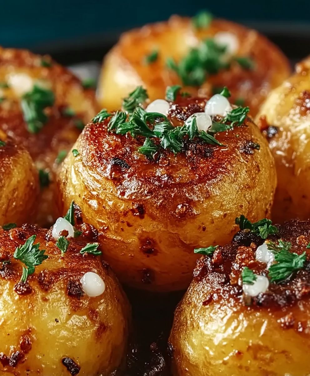 Knoblauch Kartoffel Pops