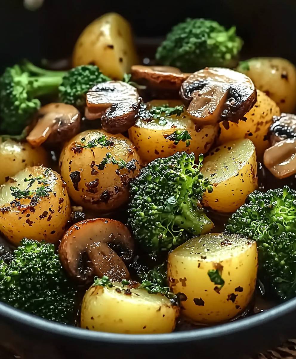 Brokkoli Kartoffel Pfanne