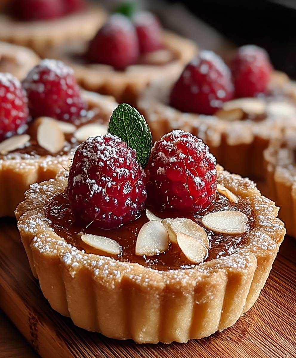 Himbeer Frangipane Törtchen