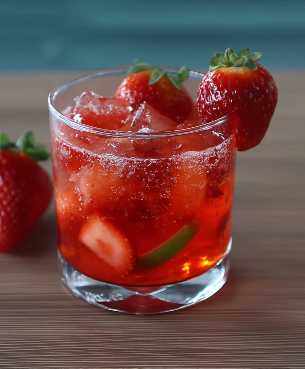 Erdbeer Caipirinha selber machen