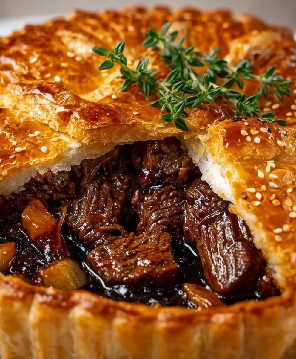 Steak Zwiebelkuchen
