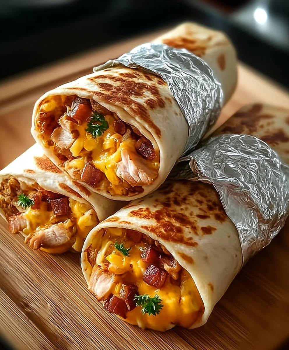 Frühstücksburritos selber machen