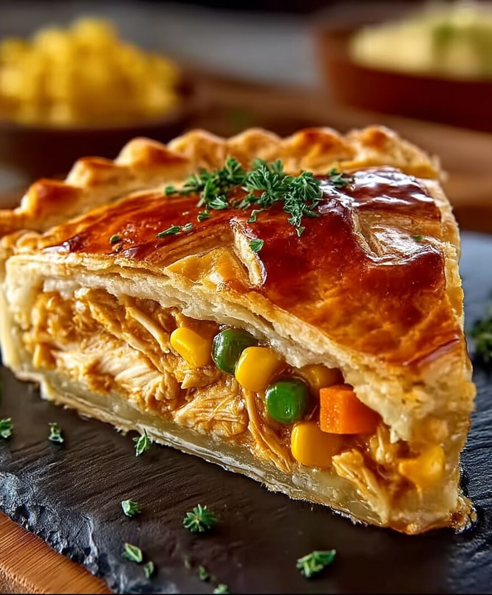 Brasilianische Hühnerpastete