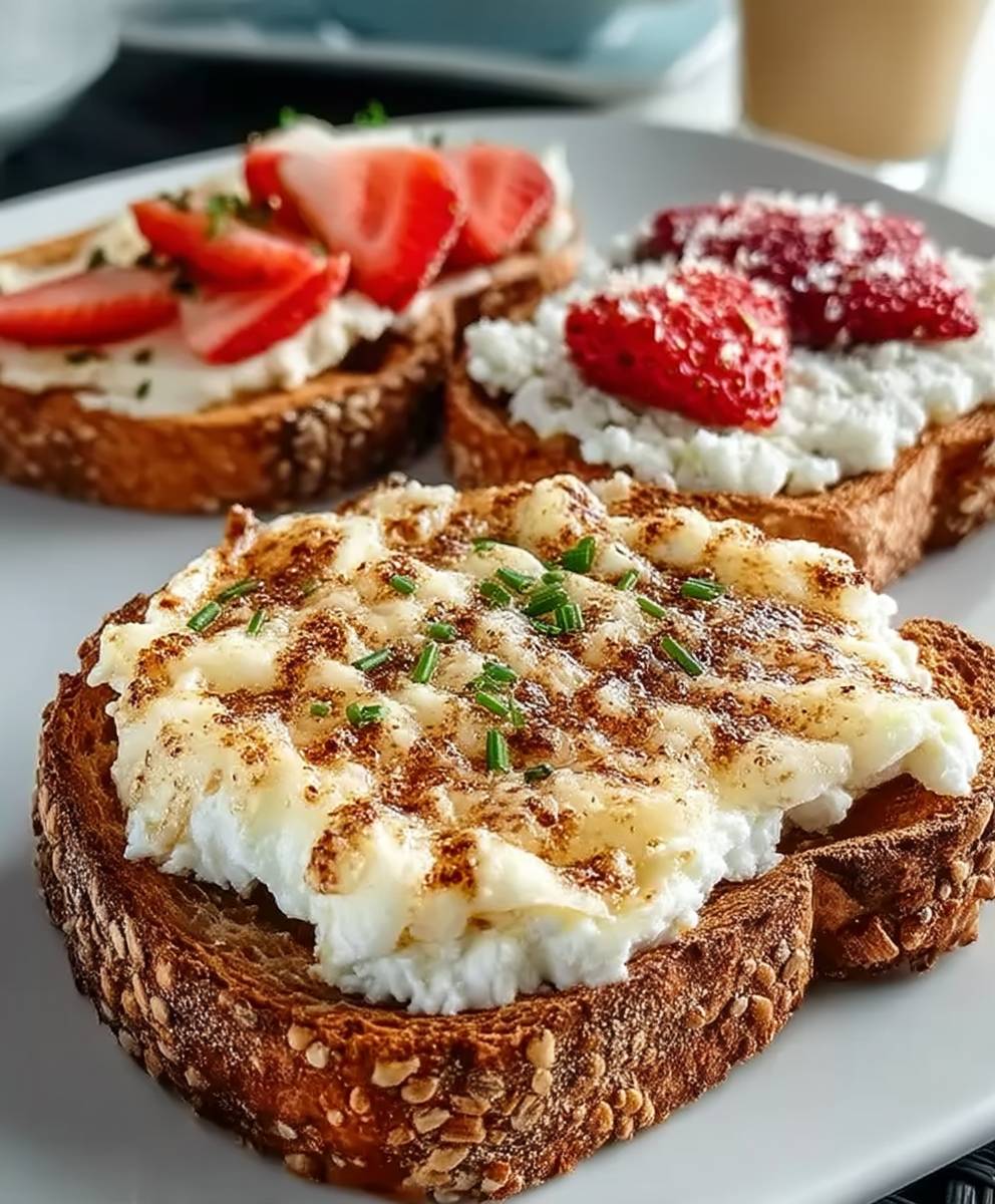 Hüttenkäse Toast