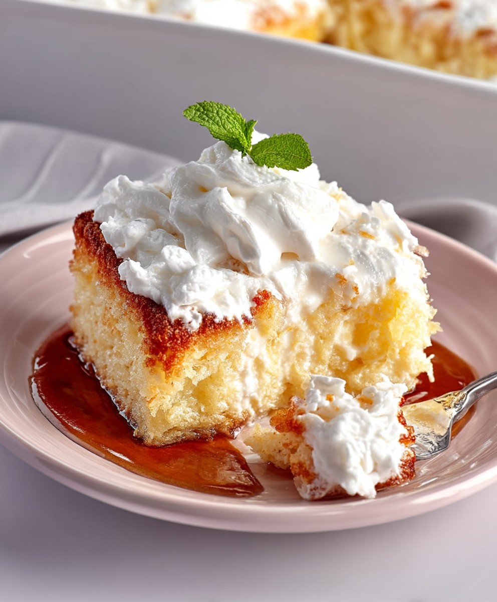 Ananas Engelkuchen einfach backen