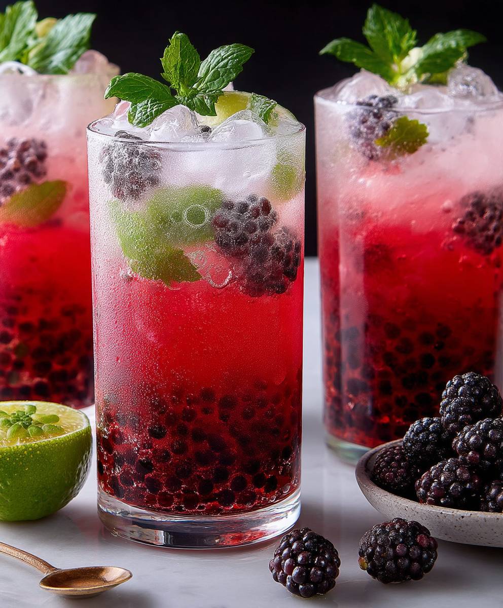 Brombeer Mojito selber machen