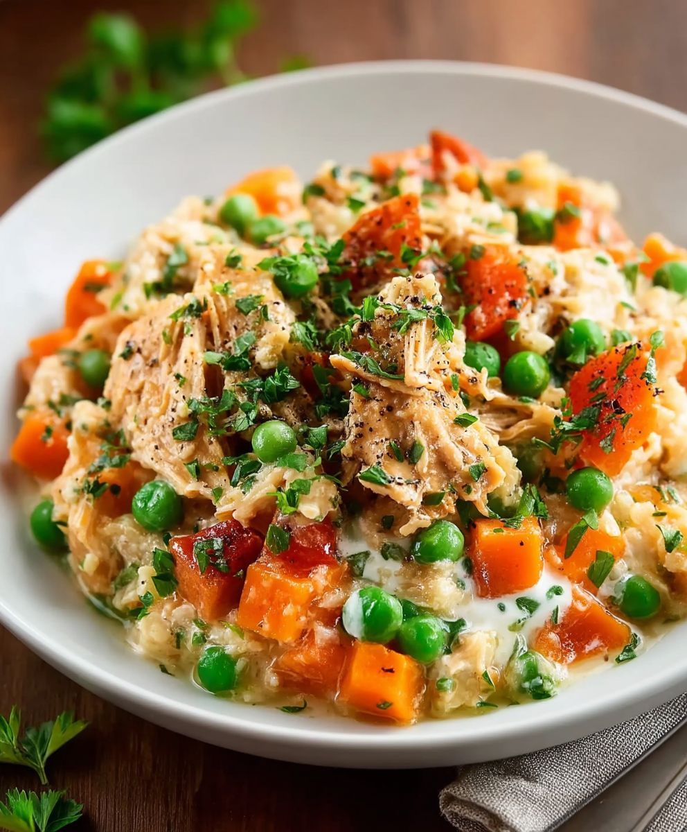 Einfaches Crockpot Abendessen