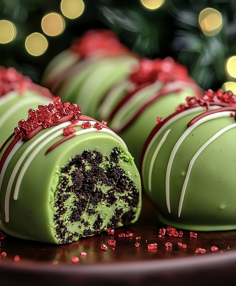 Grinch Oreo Kugeln