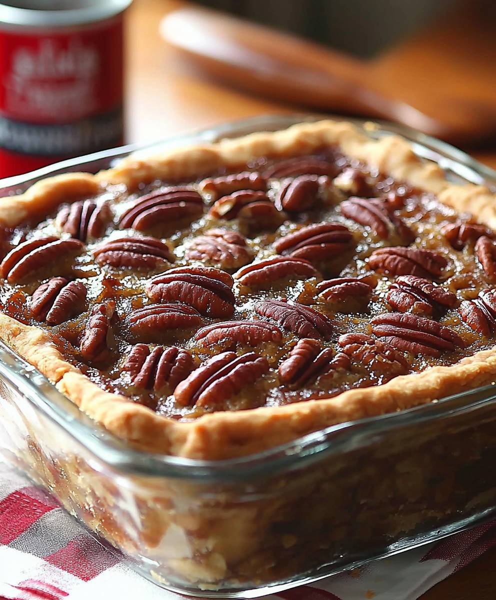 Pekannusskuchen Cobbler backen