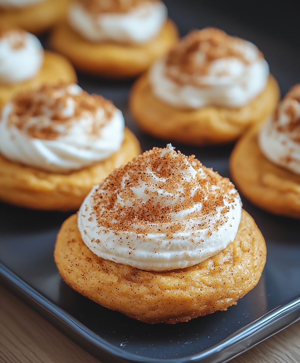 Kürbis Käsekuchen Snickerdoodles