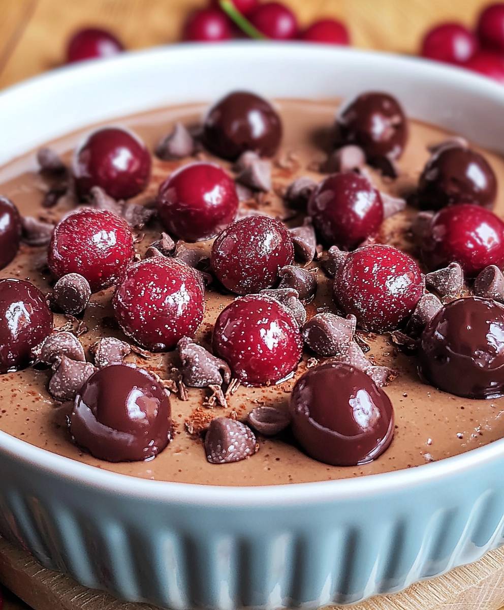 Low Carb Schoko Quarkauflauf