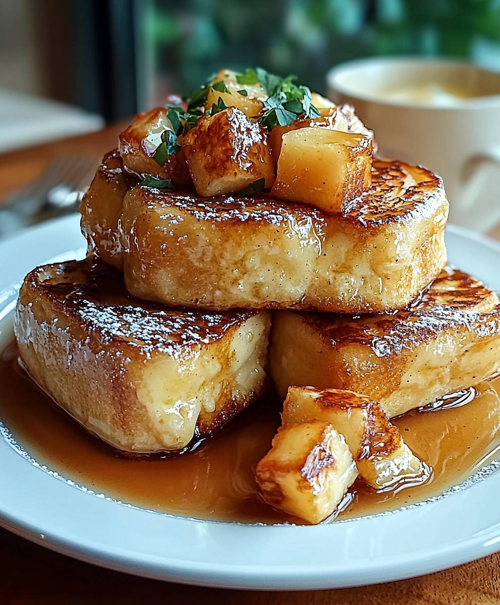 Hawaiianische Brötchen French Toast
