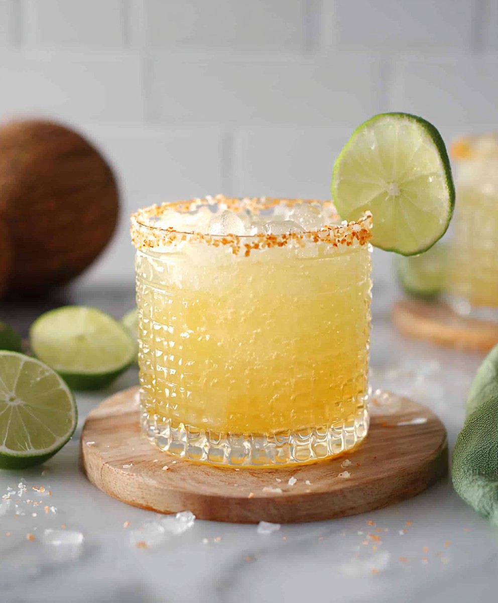 Kokoswasser Mocktail selber machen
