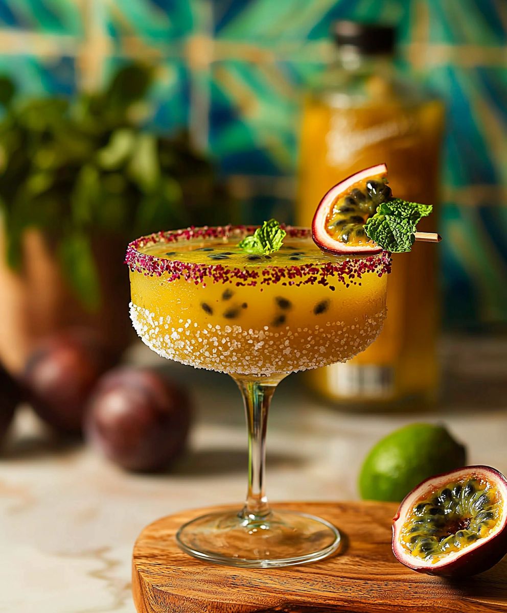 Passionsfrucht Margarita selber machen