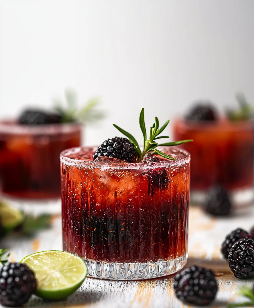 Brombeer Bourbon Smash