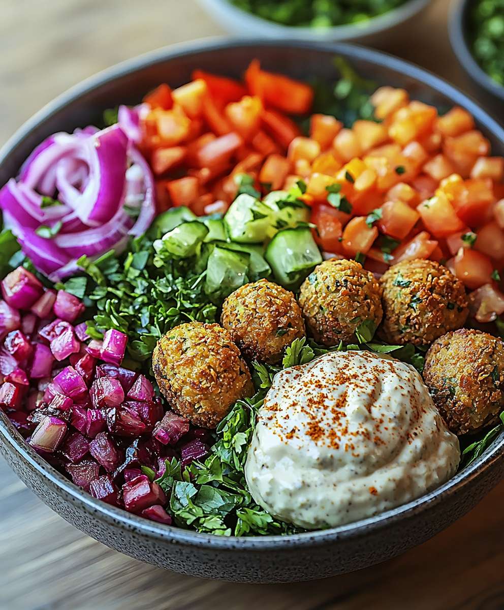 Falafel Bowl selber machen