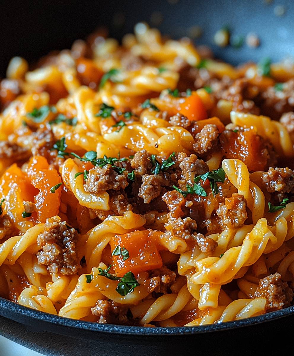 One Pot Pasta Hackfleisch