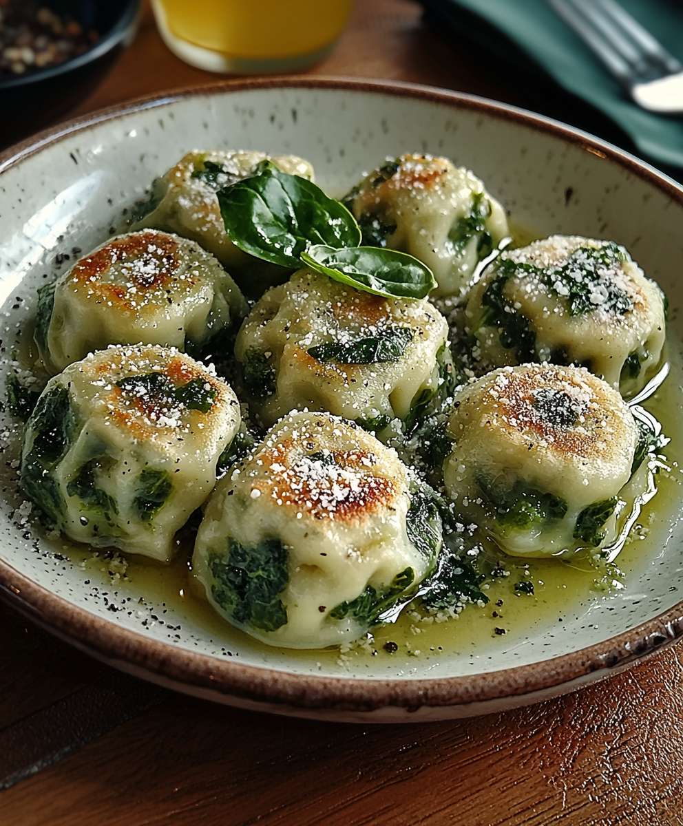 Spinatknödel selber machen