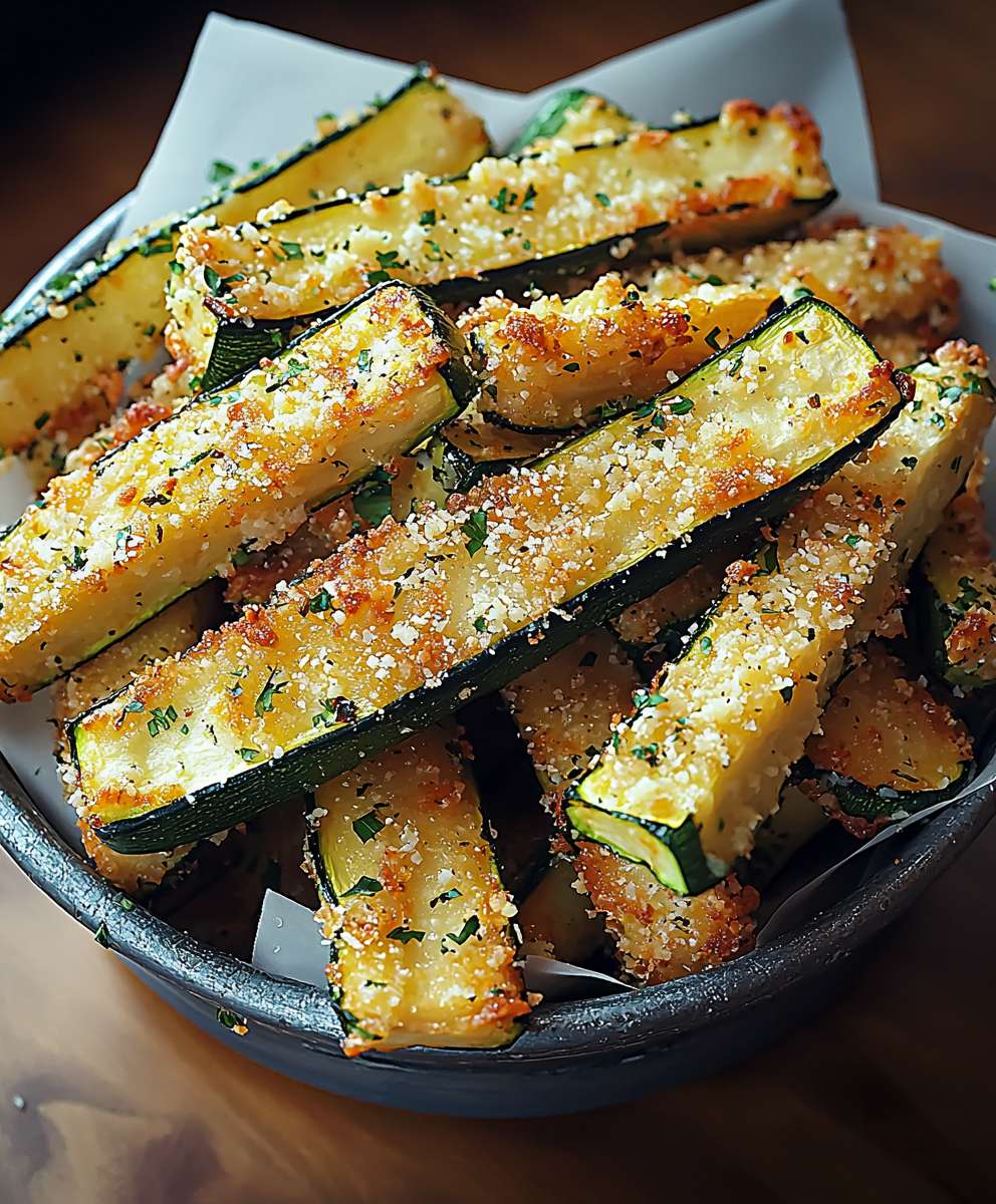 Parmesan Zucchini Pommes