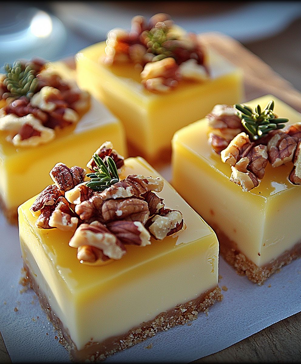 Käsepralinen mit Brie Nüssen