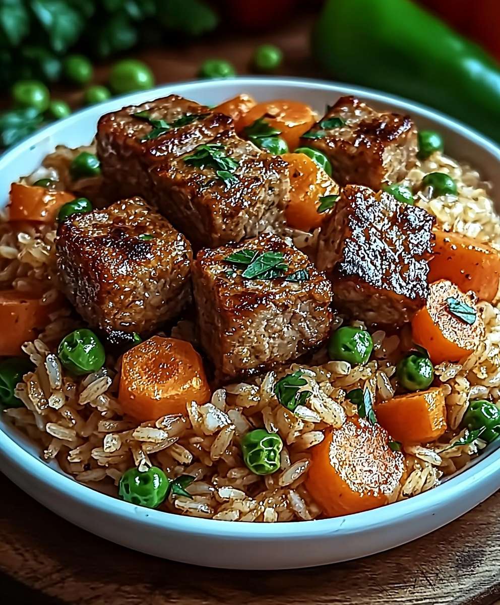 Serbisches Reisfleisch