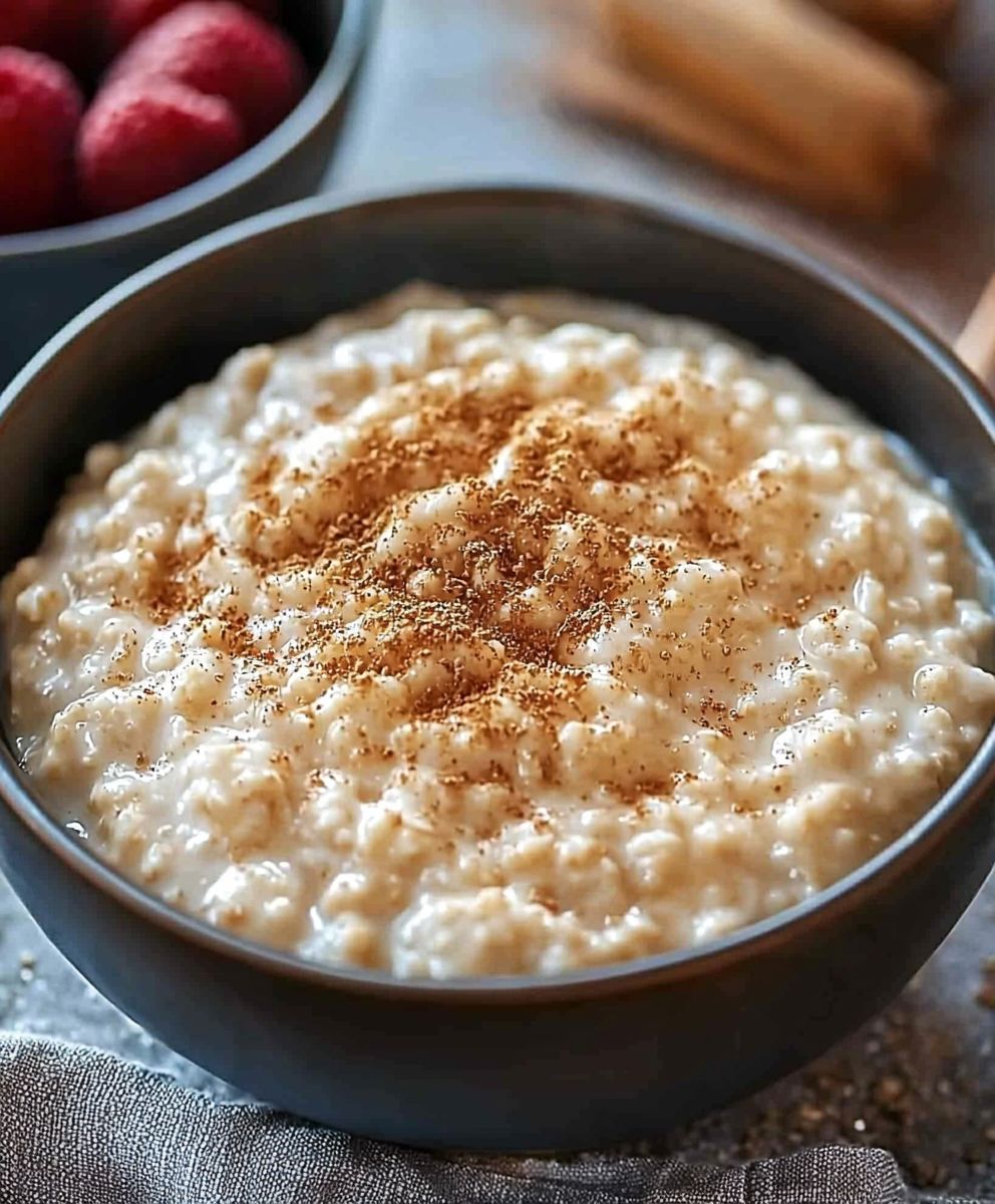 Cremiges Porridge zubereiten