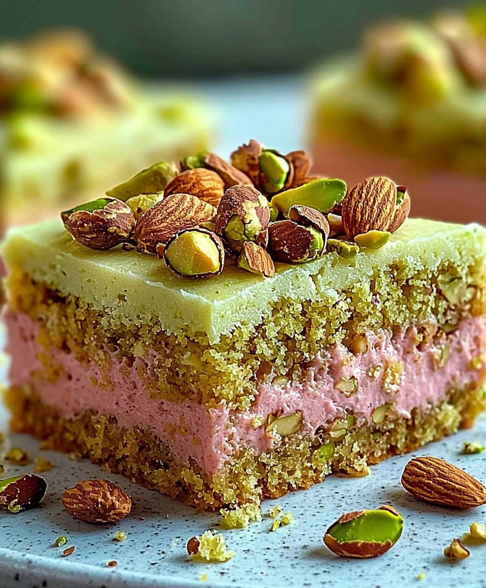 Pistazienkuchen Zitrone Mandeln