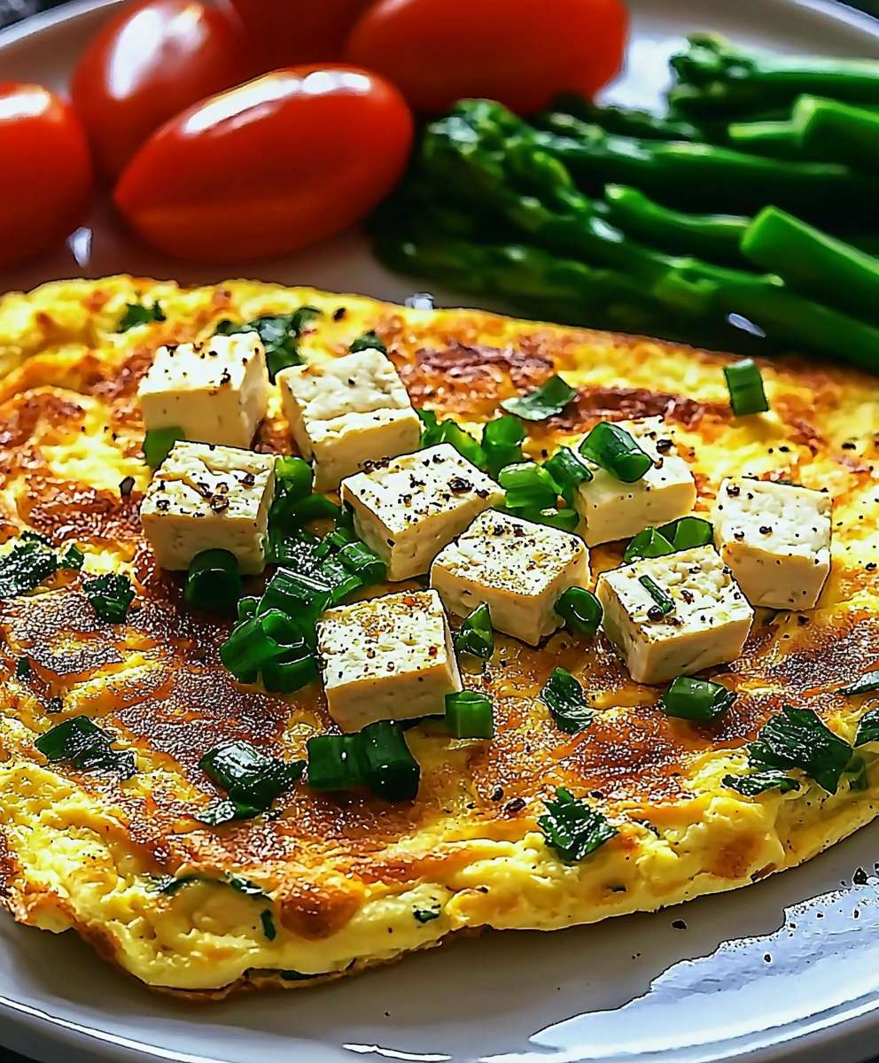 Veganes Tofu Omelett herzhaft