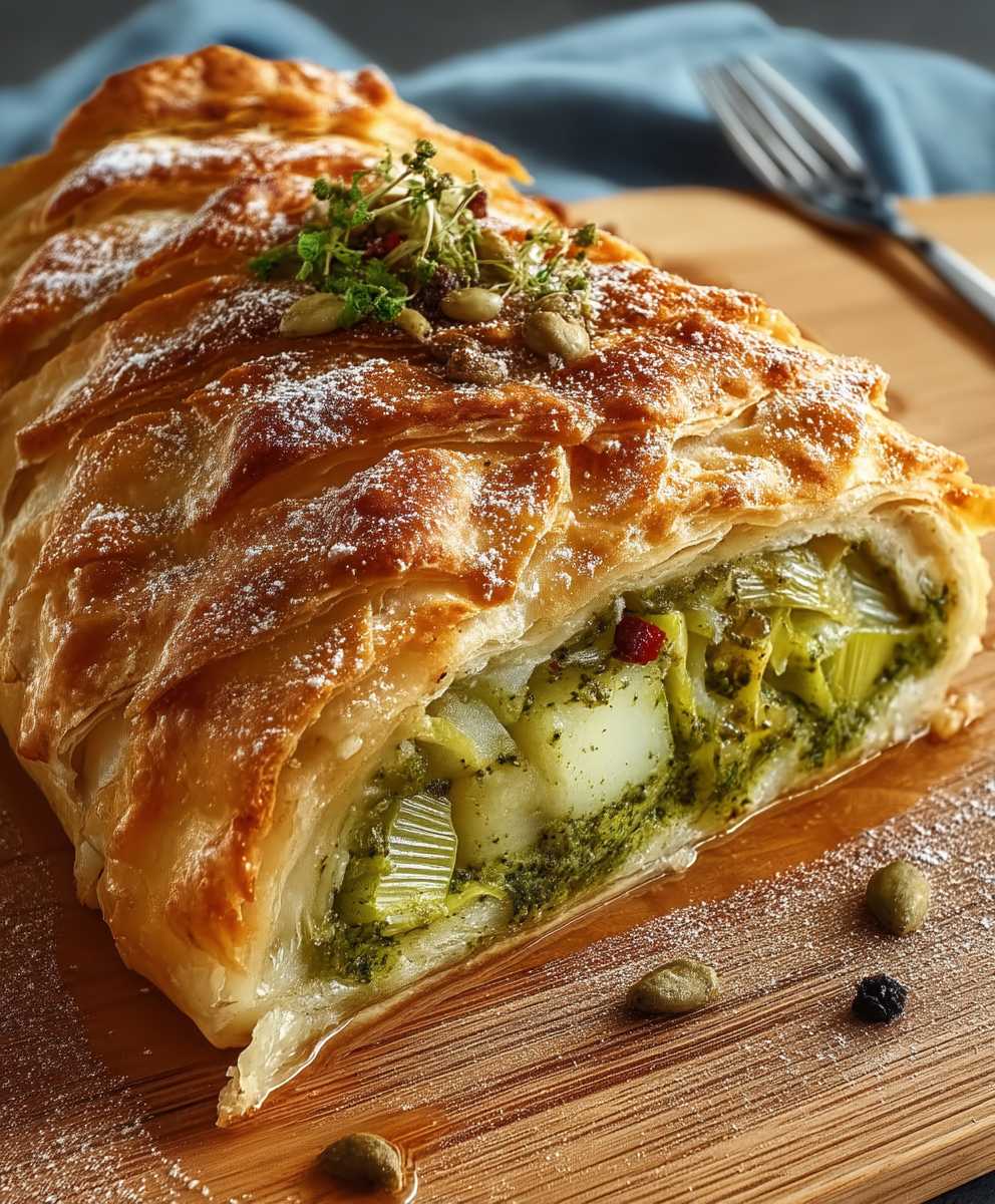 Lauchstrudel Seeländische Art