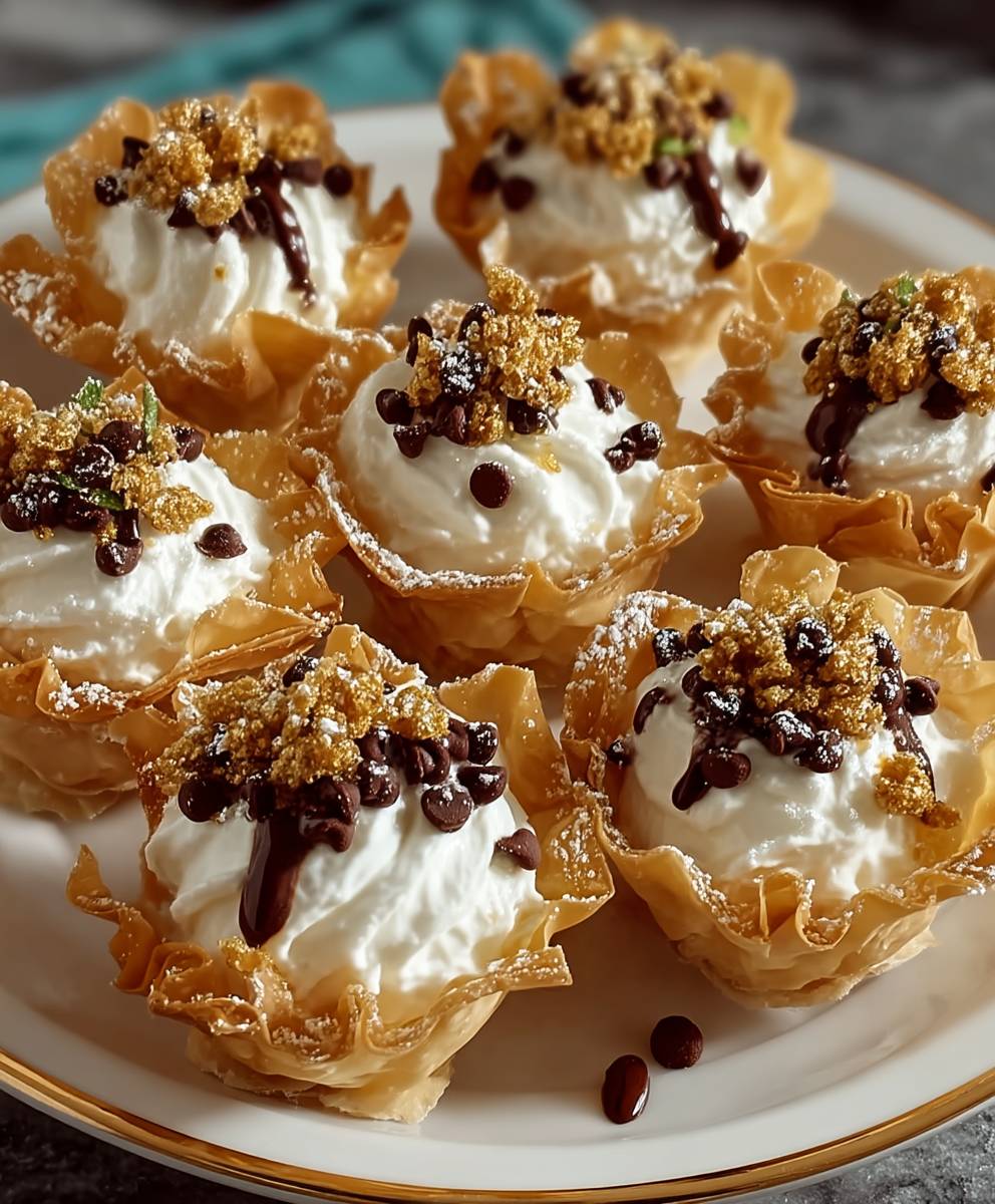 Cannoli Häppchen Füllung