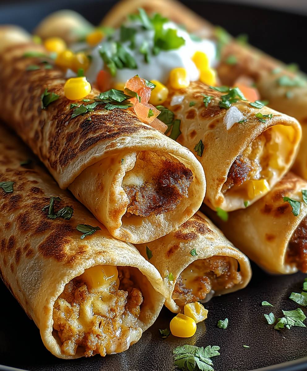 Breakfast Taquitos Ofen