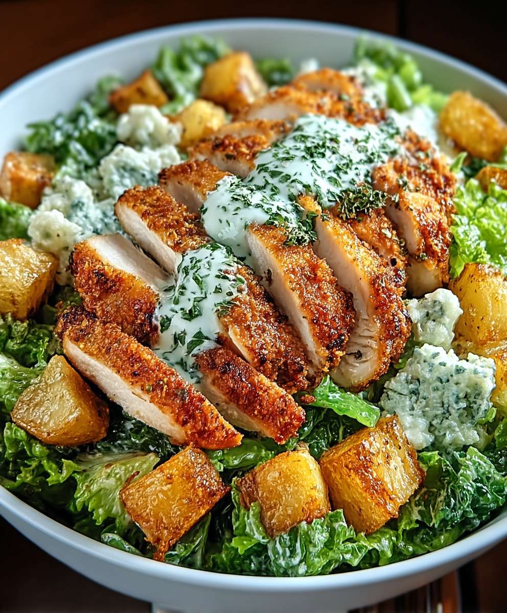Caesar Hähnchen Schale