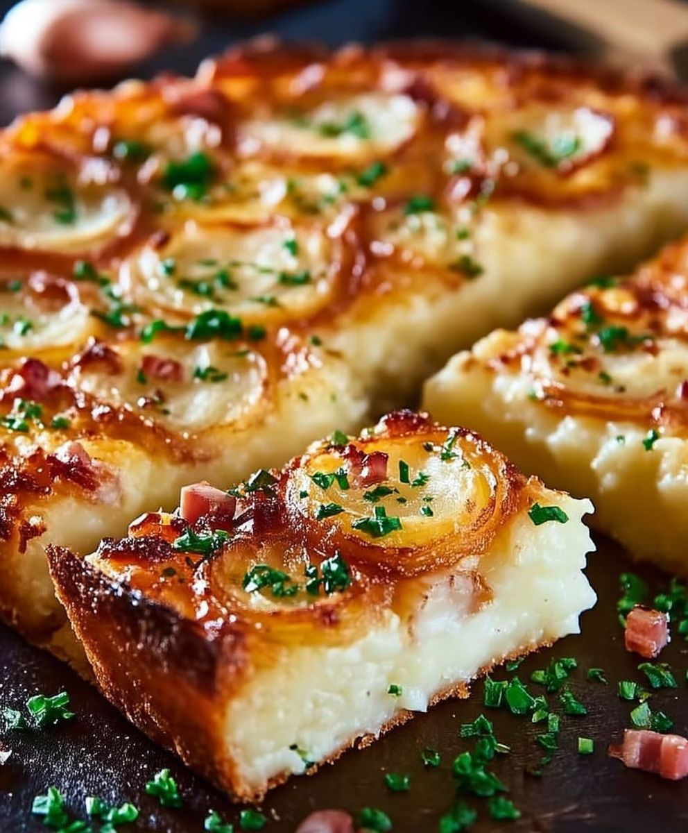 Zwiebelkuchen nach Omas Art