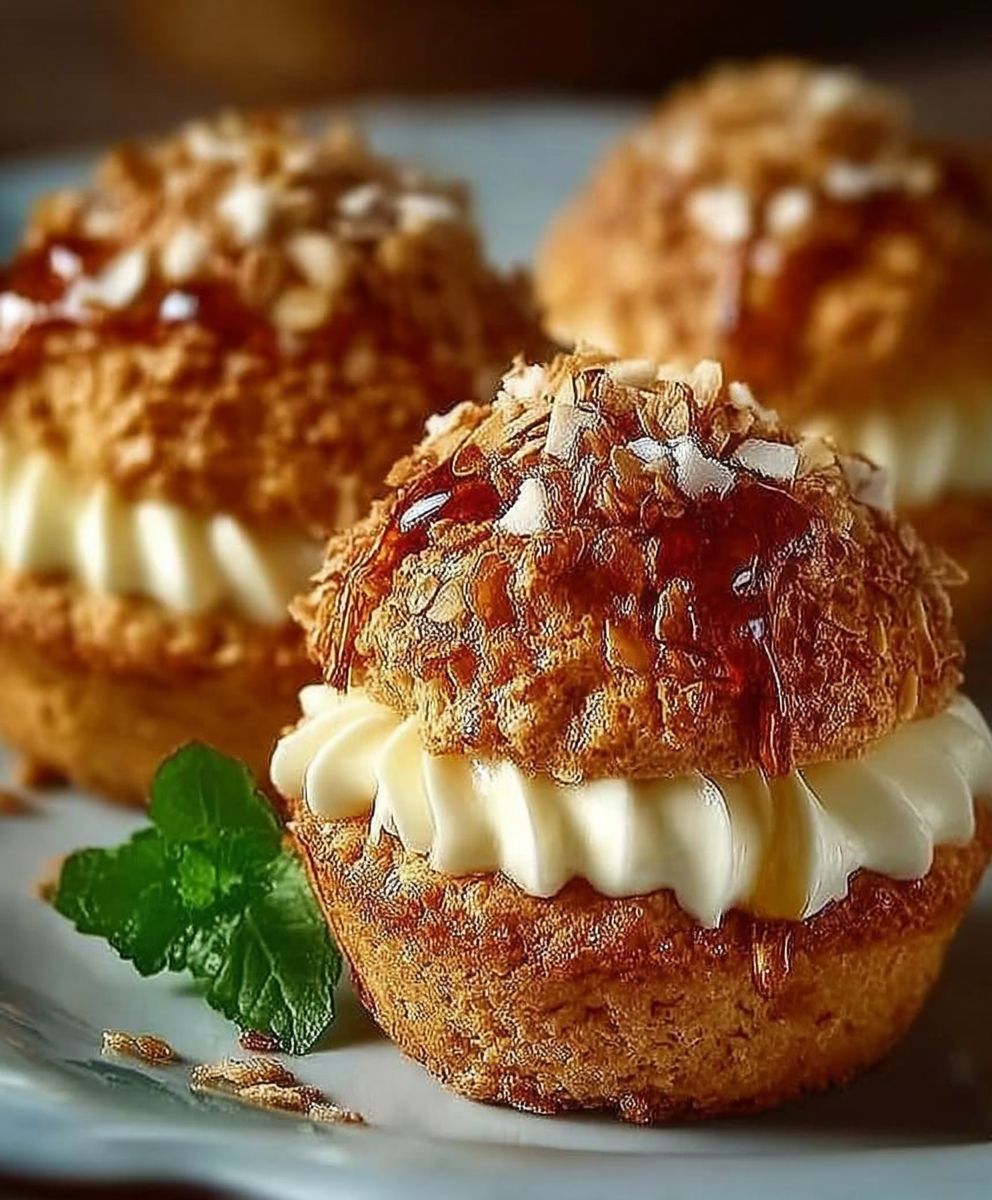 Bienenstich Muffins backen