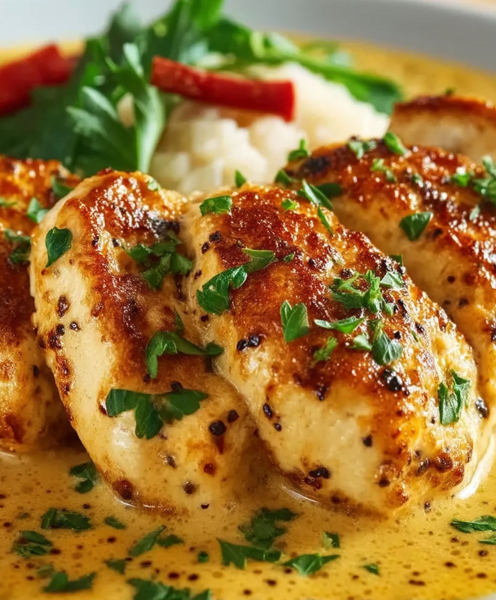 Kokos Hähnchen Frikadellen