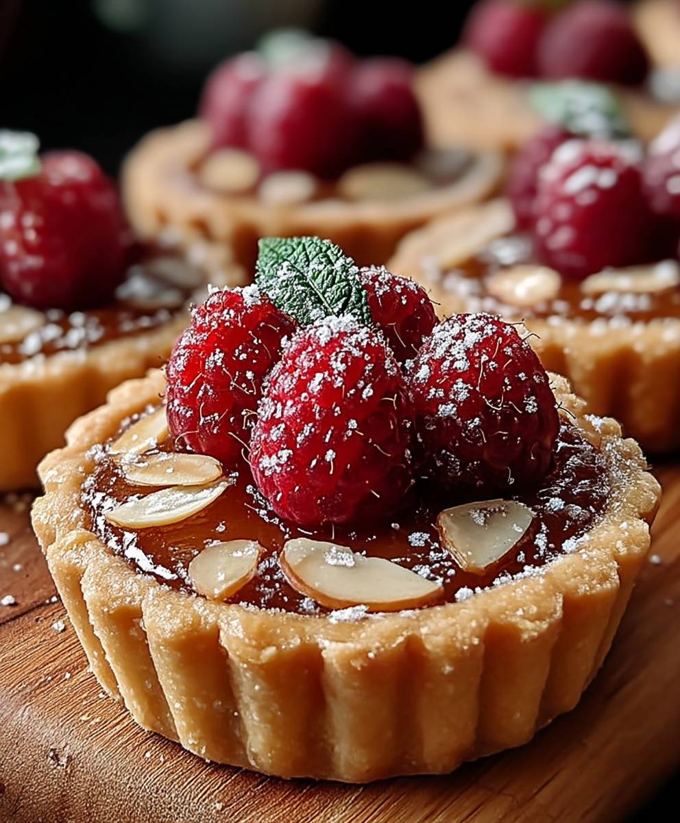 Himbeer Frangipane Törtchen